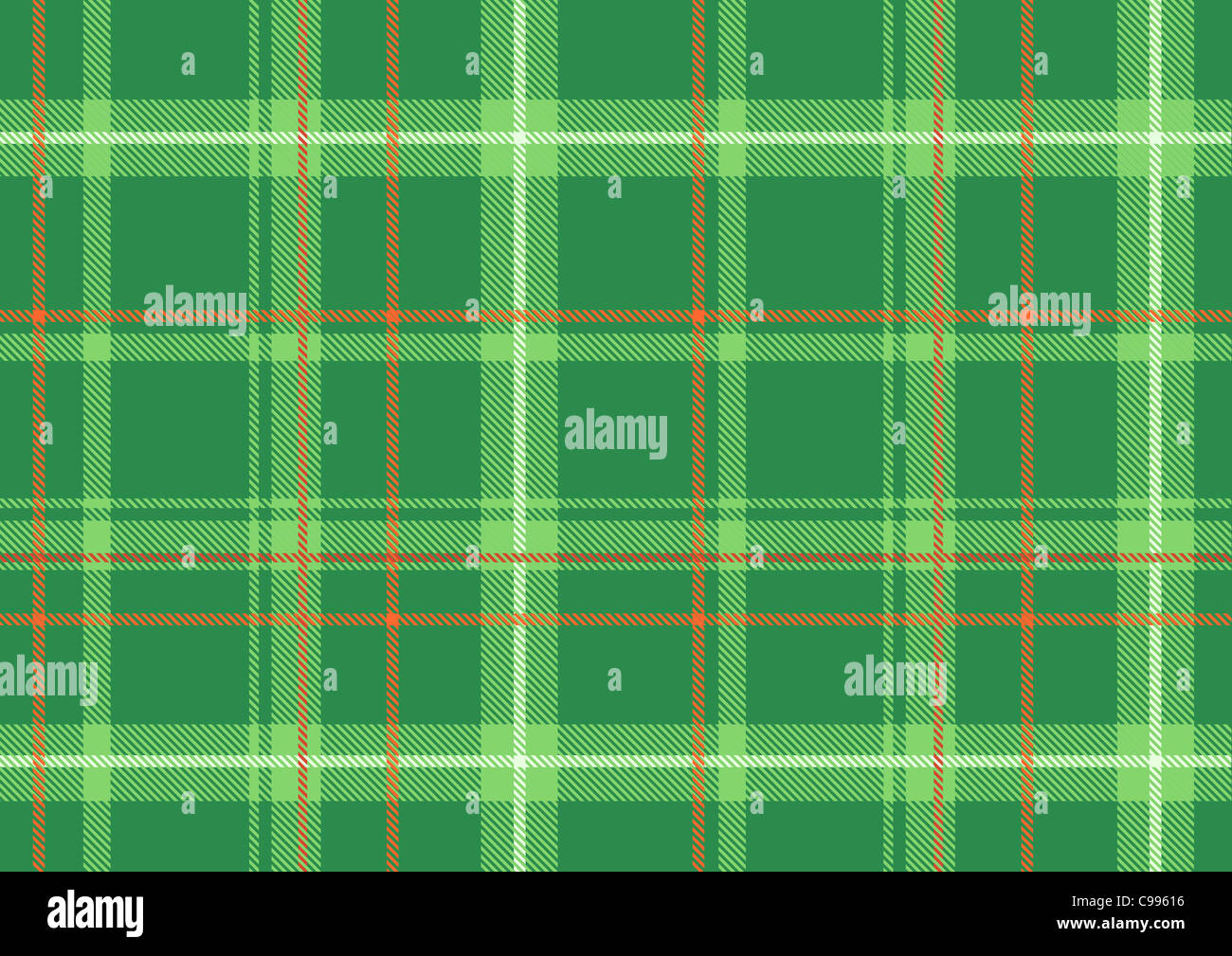 Illustration de l'étoffe écossaise. Fond tartan texturés. Modèle sans couture. Banque D'Images