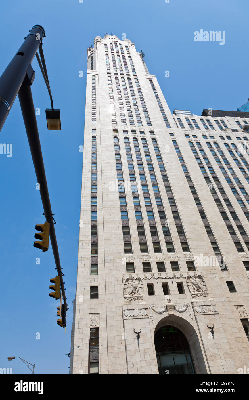 L LeVeque Tower à 50 West Broad Street à Columbus, Ohio. Banque D'Images