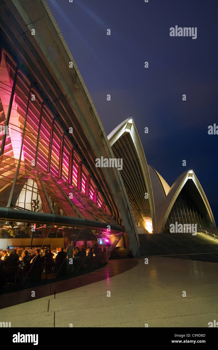 Guillaume at Bennelong restaurant à l'Opéra de Sydney. Sydney, New South Wales, Australia Banque D'Images