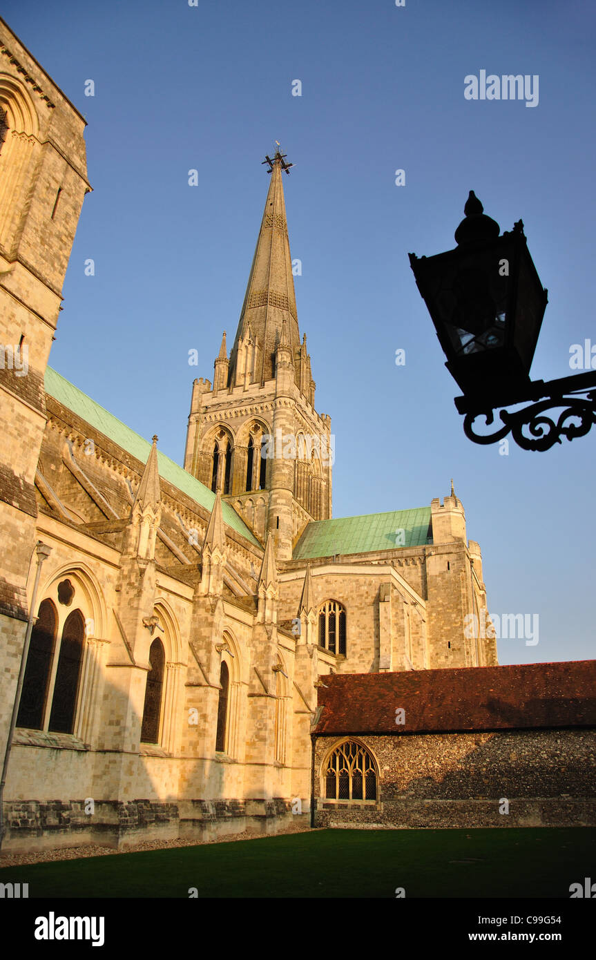 Chichester Cathedral, Chichester, West Sussex, Angleterre, Royaume-Uni Banque D'Images