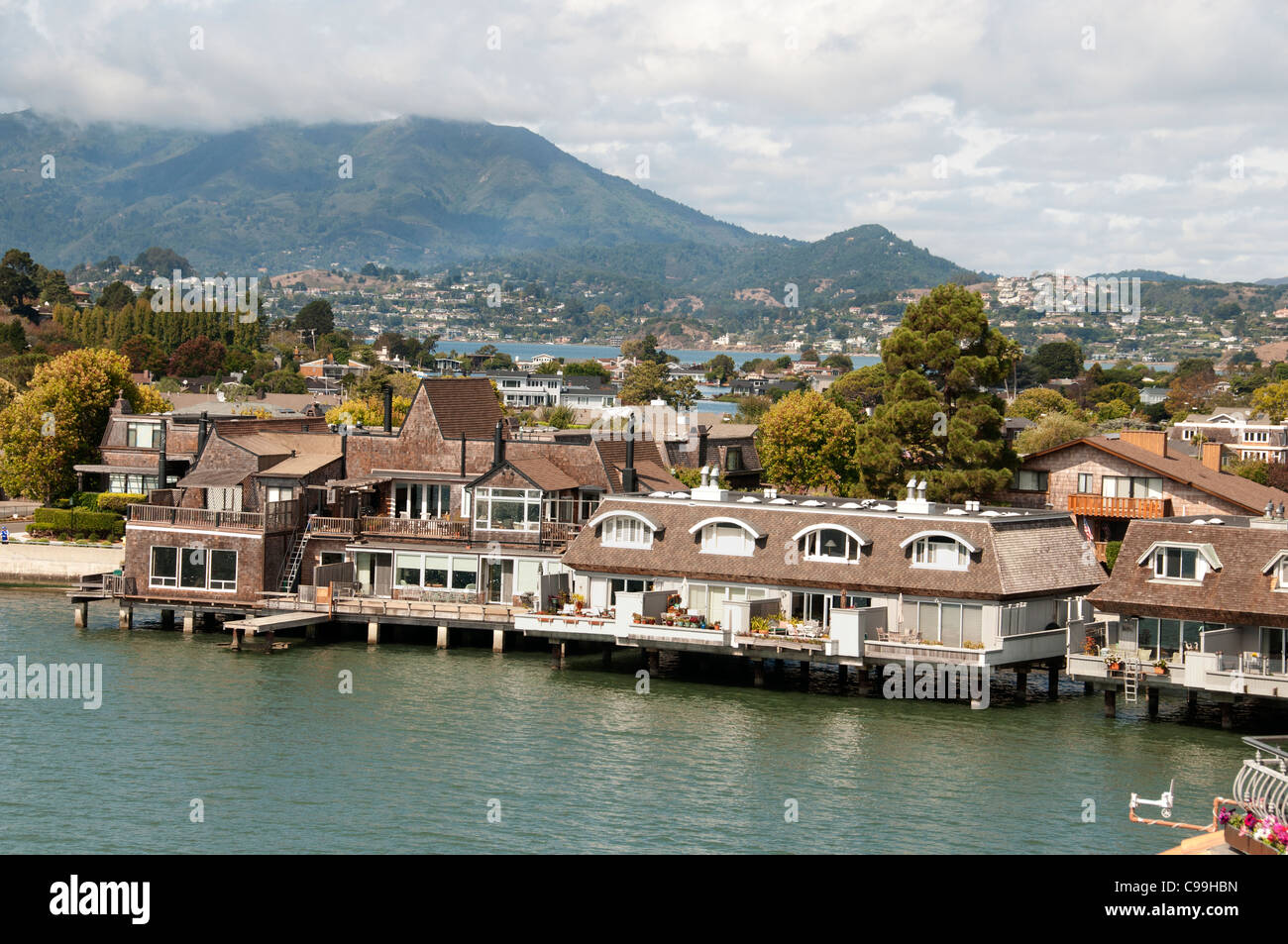 Tiburon San Francisco California United States of America USA Américain Town City Banque D'Images