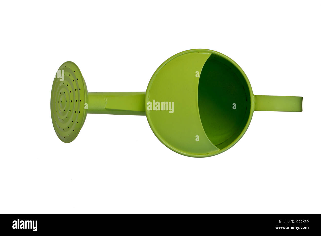 Sprinkleur vert isolated on white Banque D'Images