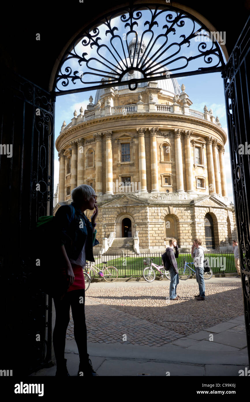 Radcliffe Camera, Oxford, Oxfordshire, Angleterre Banque D'Images