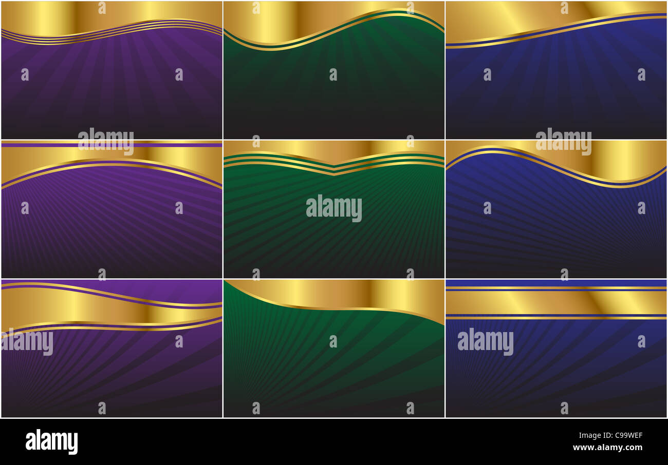 Gradient golden 9 l'arrière-plan de la page web designs collection. Banque D'Images Gradient golden 9 l'arrière-plan de la page web designs collection. Banque D'Images