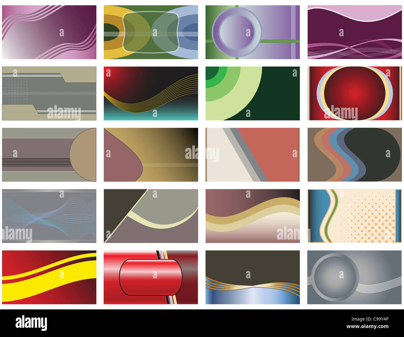 Une collection de vingt dessins Résumé Contexte parfait pour les cartes d'affaires ou site web. Banque D'Images Une collection de vingt dessins Résumé Contexte parfait pour les cartes d'affaires ou site web. Banque D'Images