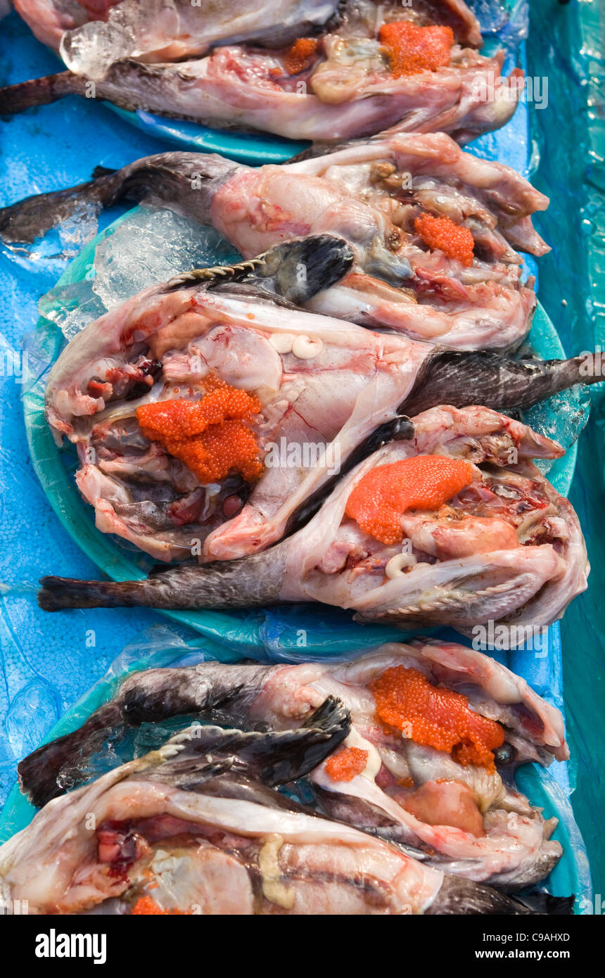 Lotte aux re sur l'affichage à Séoul du marché Banque D'Images