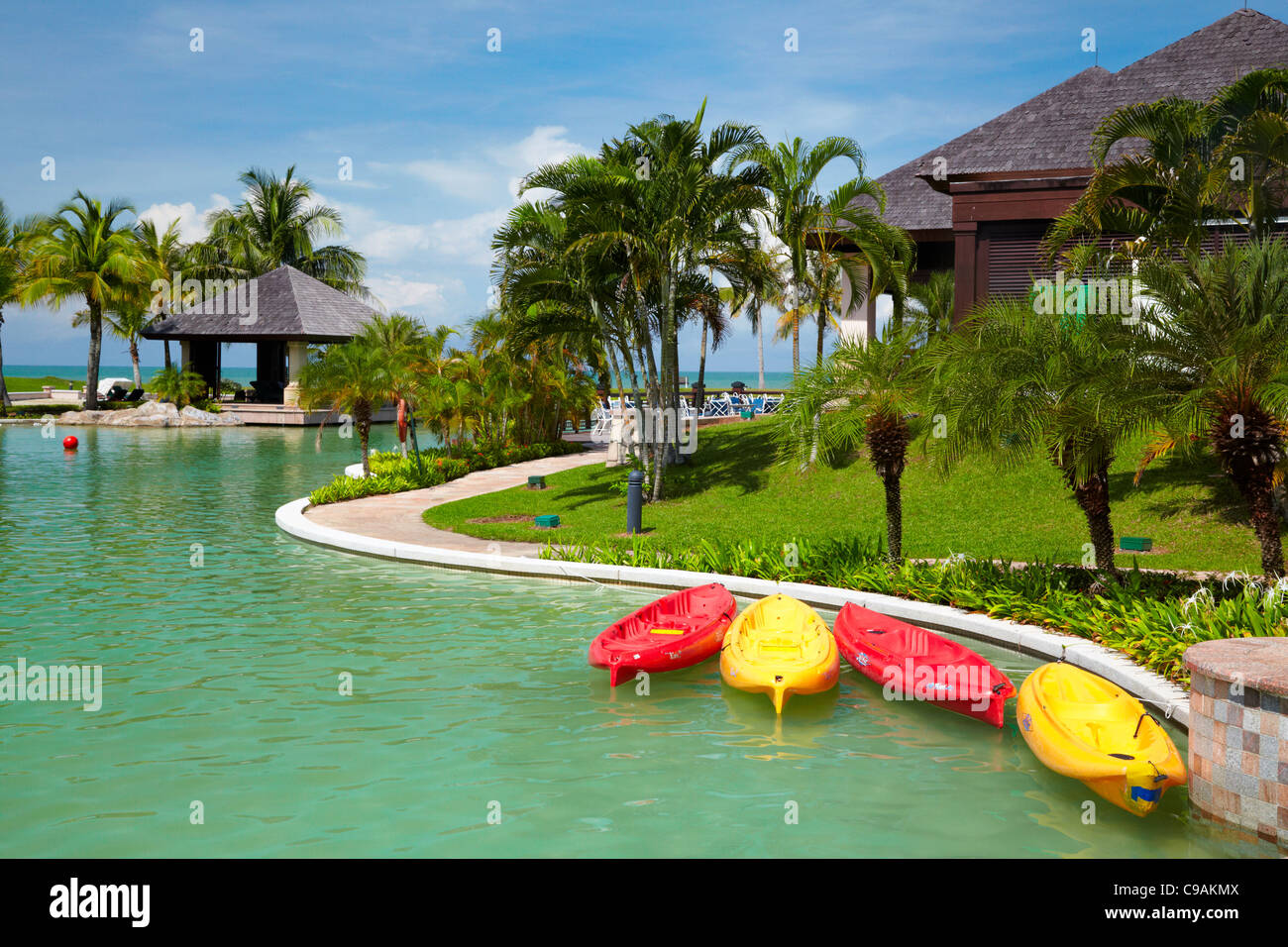 Empire Hotel, Jerudong, Brunéi Darussalam, de Bornéo, en Asie Banque D'Images