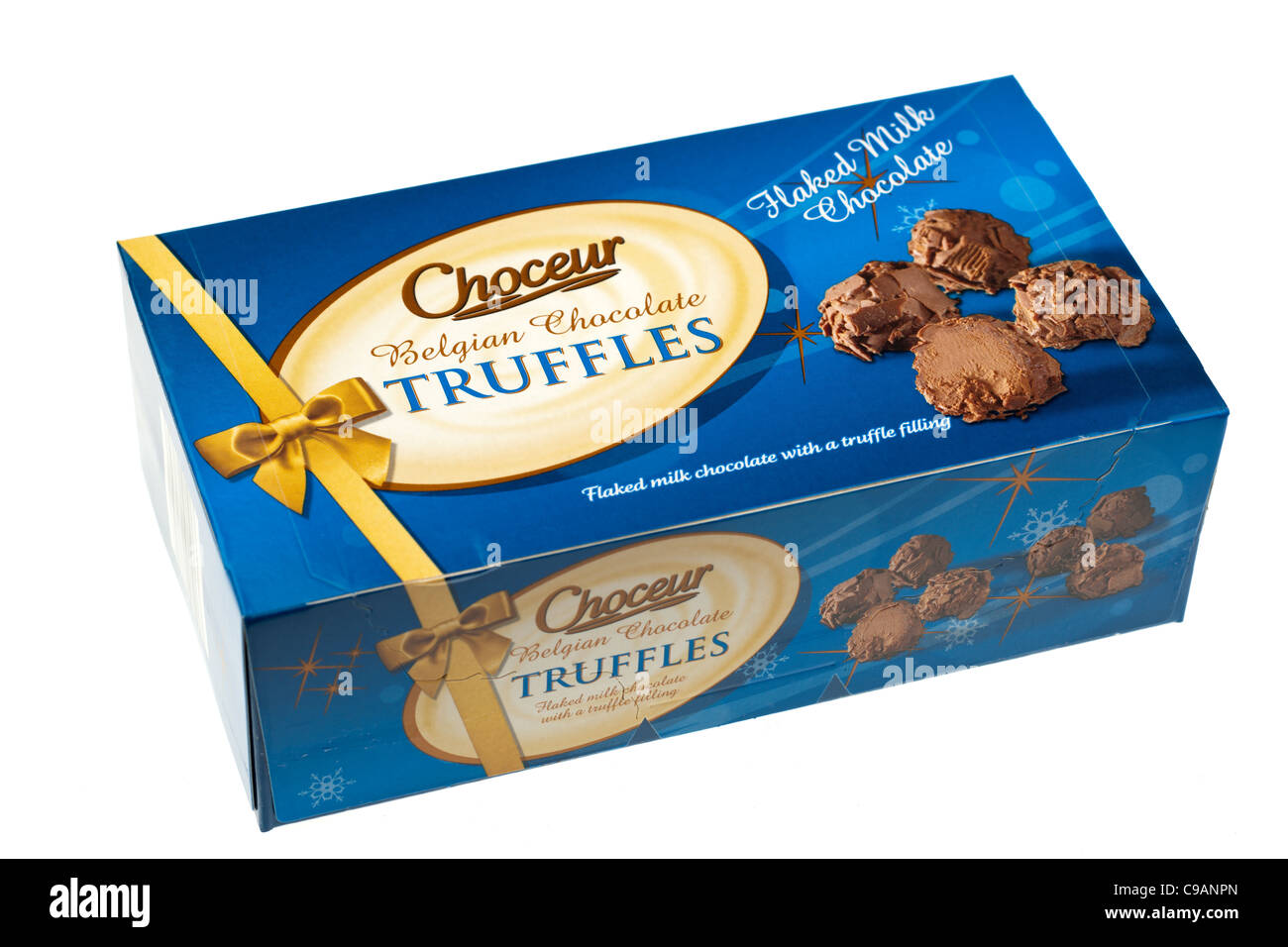 Fort de Choceur truffes au chocolat belge Banque D'Images