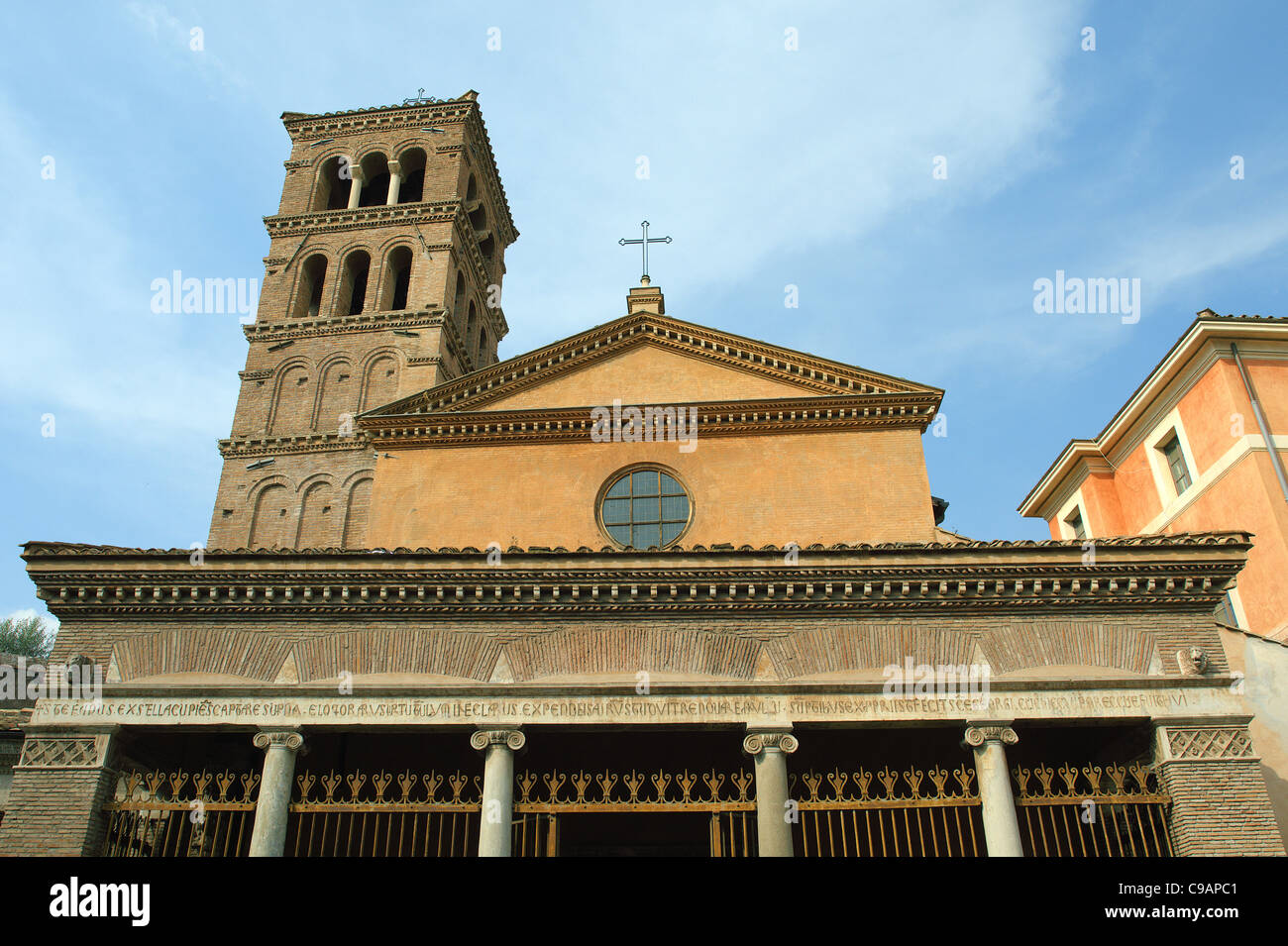L'église San Giorgio In Velabro Rome Banque D'Images
