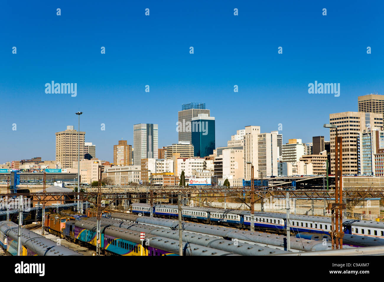 Centre-ville de Johannesburg, Gauteng, Afrique du Sud Banque D'Images