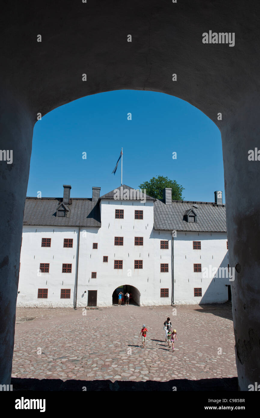 Le château de Turku, Turku, Finlande Banque D'Images