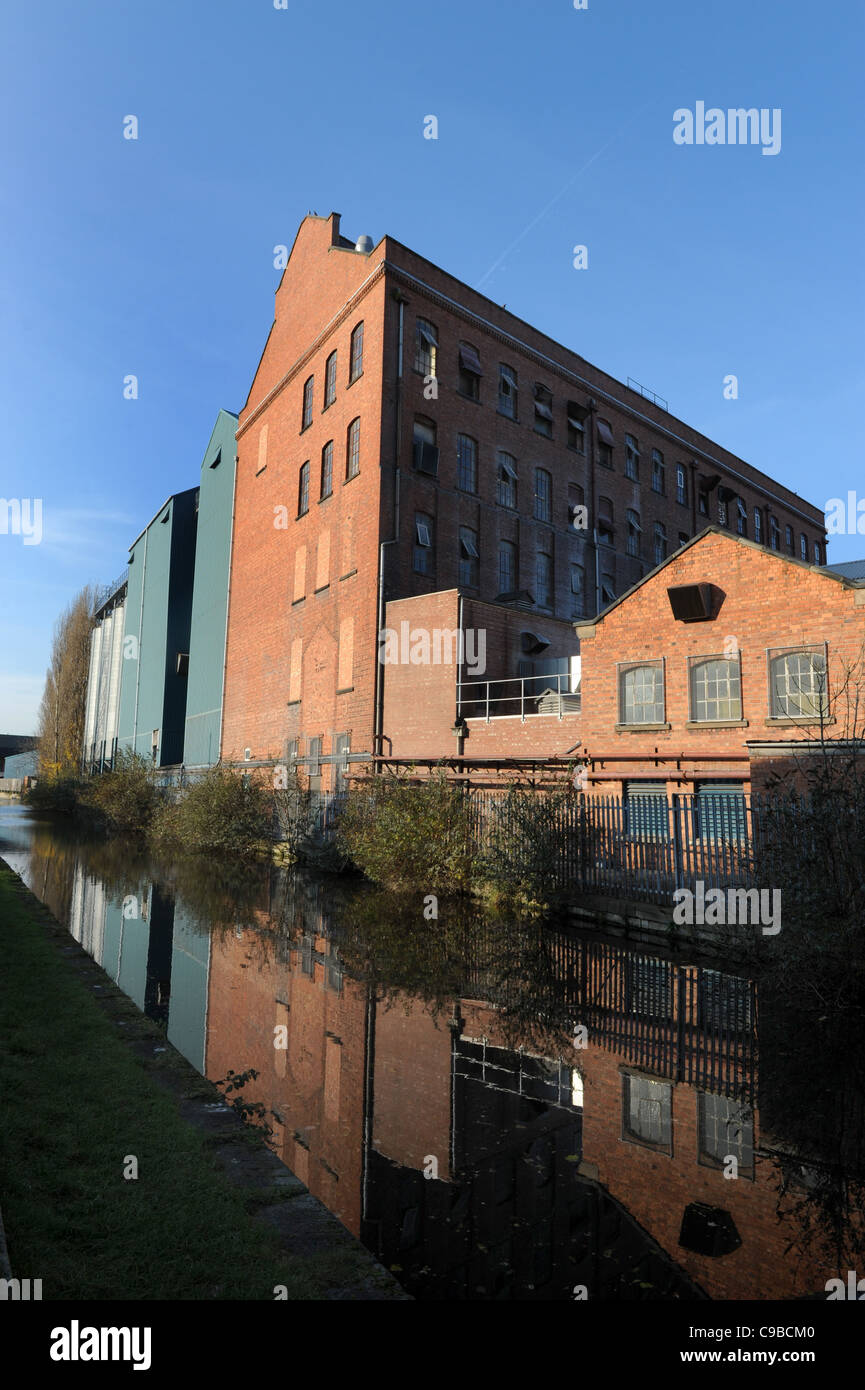 Moulin à farine Smiths à Nottingham Nottinghamshire, Angleterre. Uk Banque D'Images