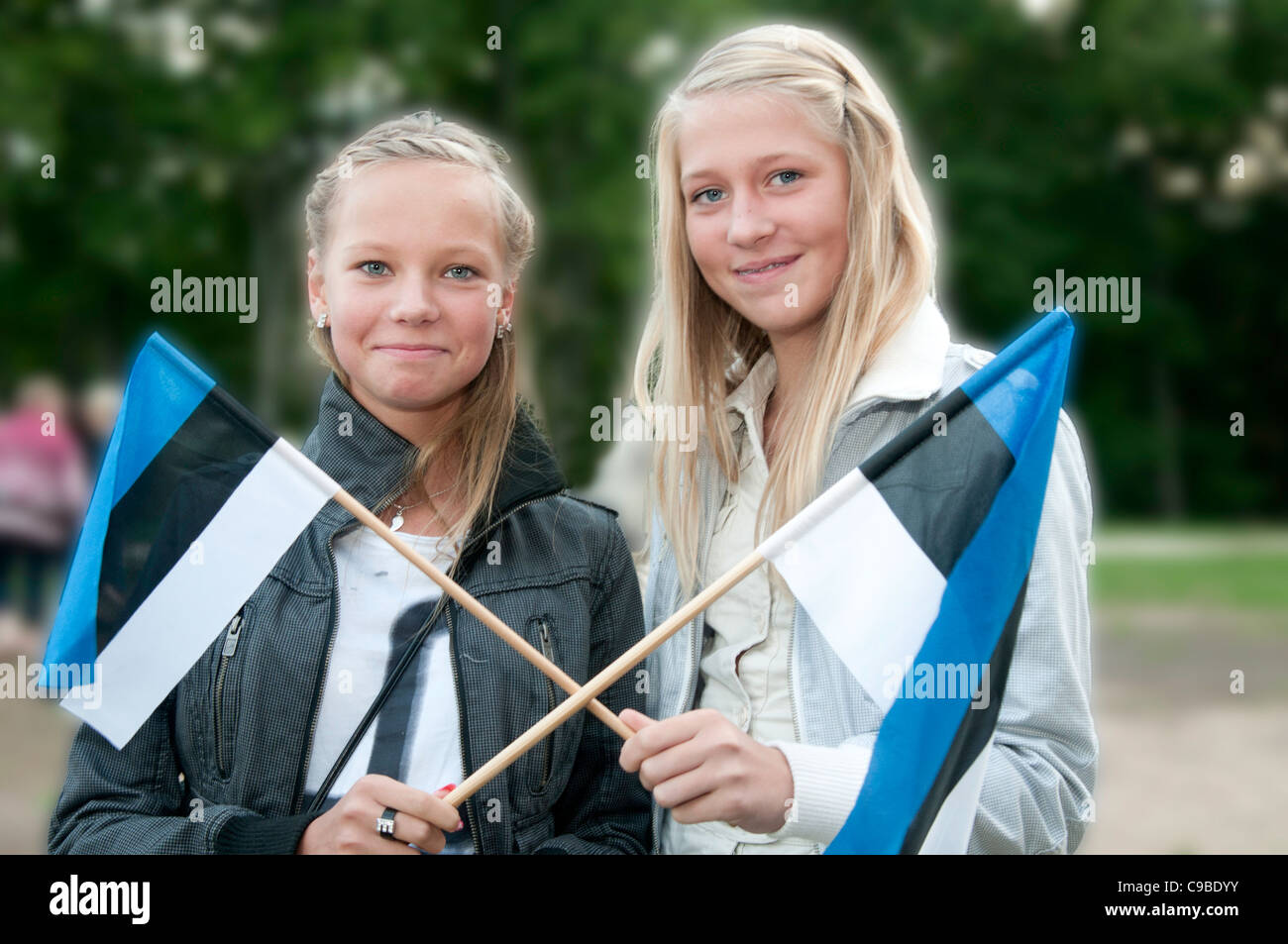 Date de l'indépendance Tallinn - Estonie Photo Stock - Alamy