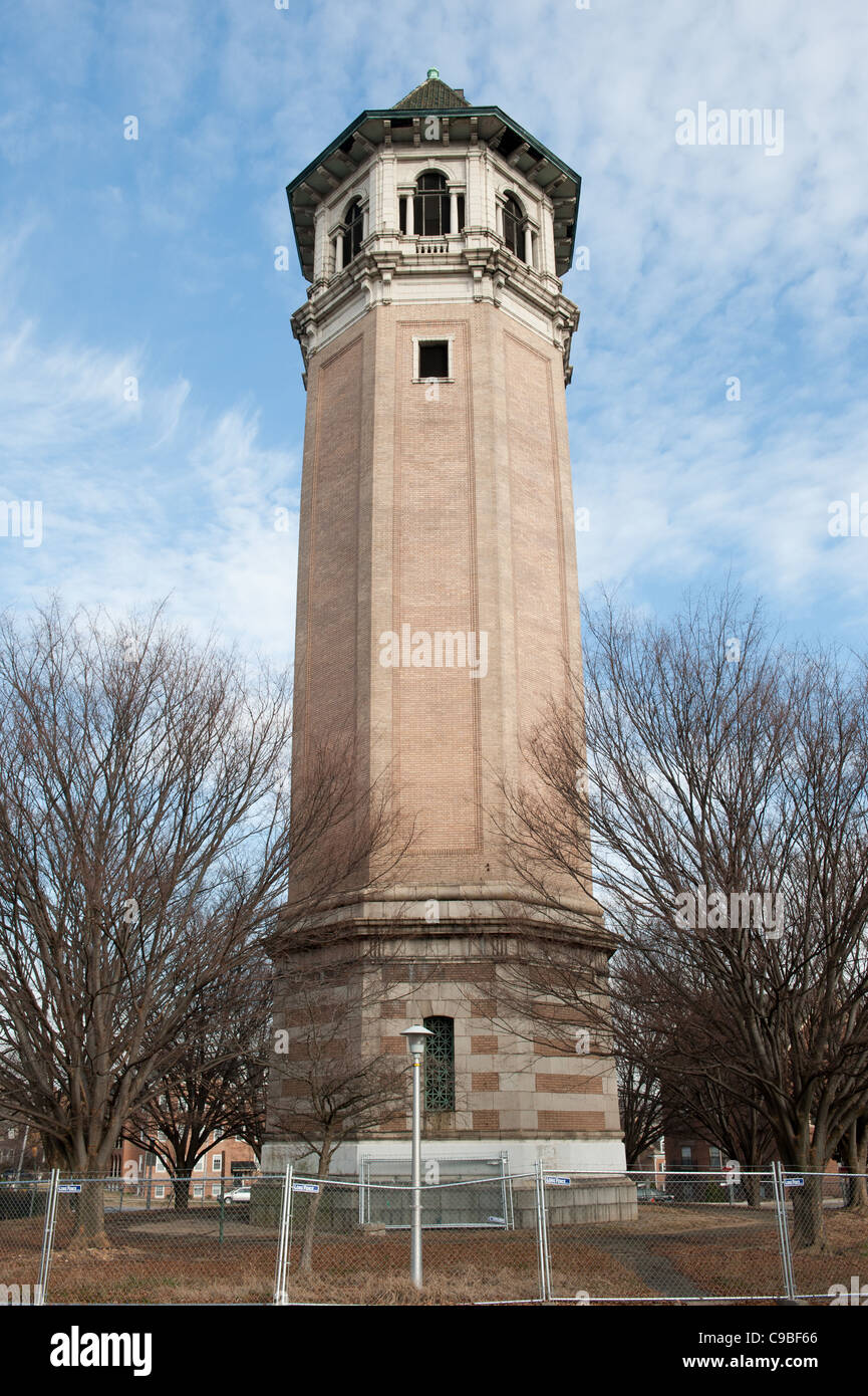 Roland Park Water Tower, Baltimore, Md Banque D'Images