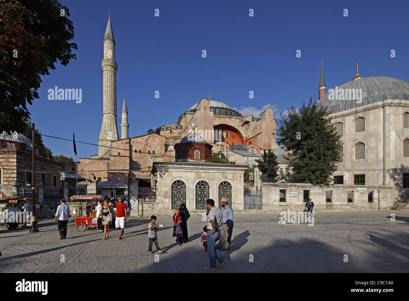 Ayasofya, Sainte-Sophie, Istanbul, Turquie , l'Europe, Banque D'Images
