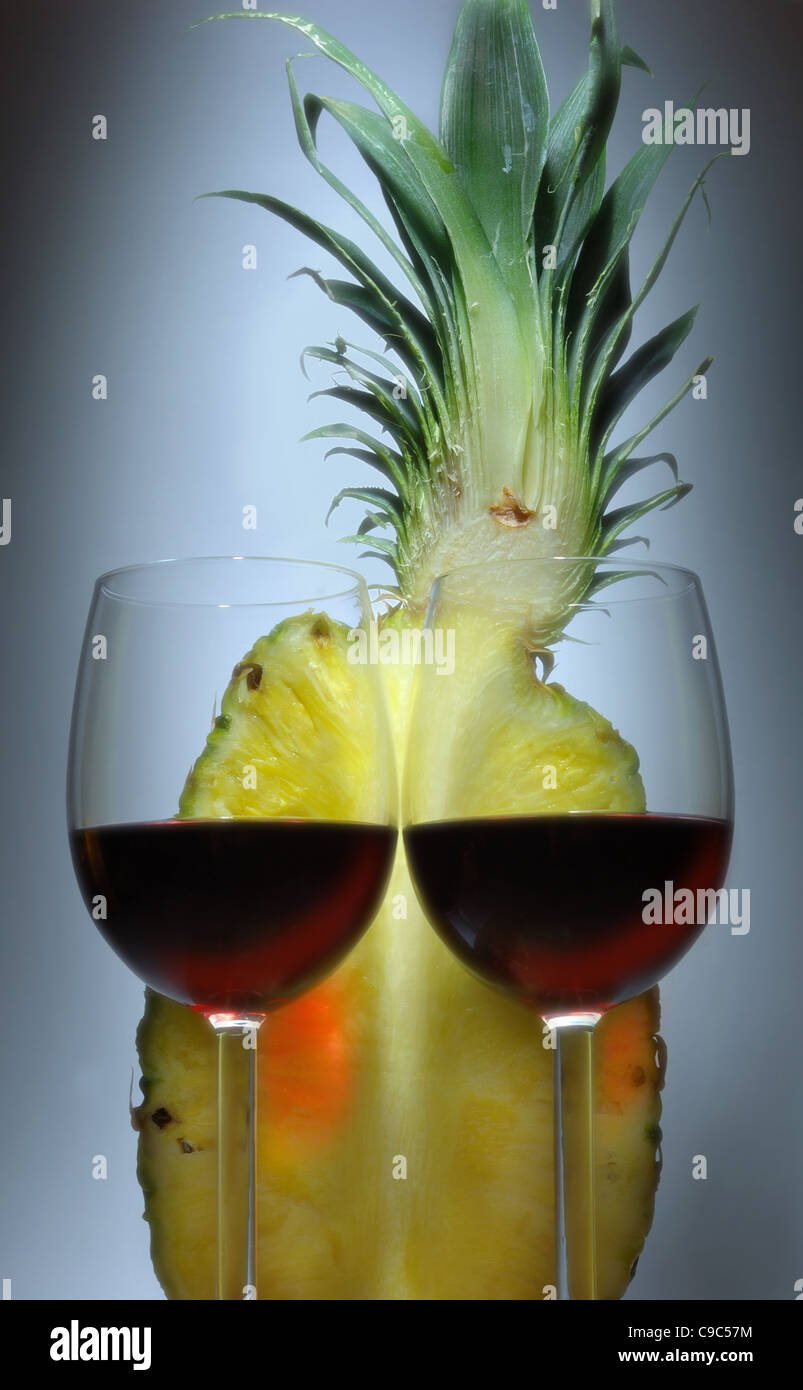Vin d'ananas Banque de photographies et d’images à haute résolution Alamy
