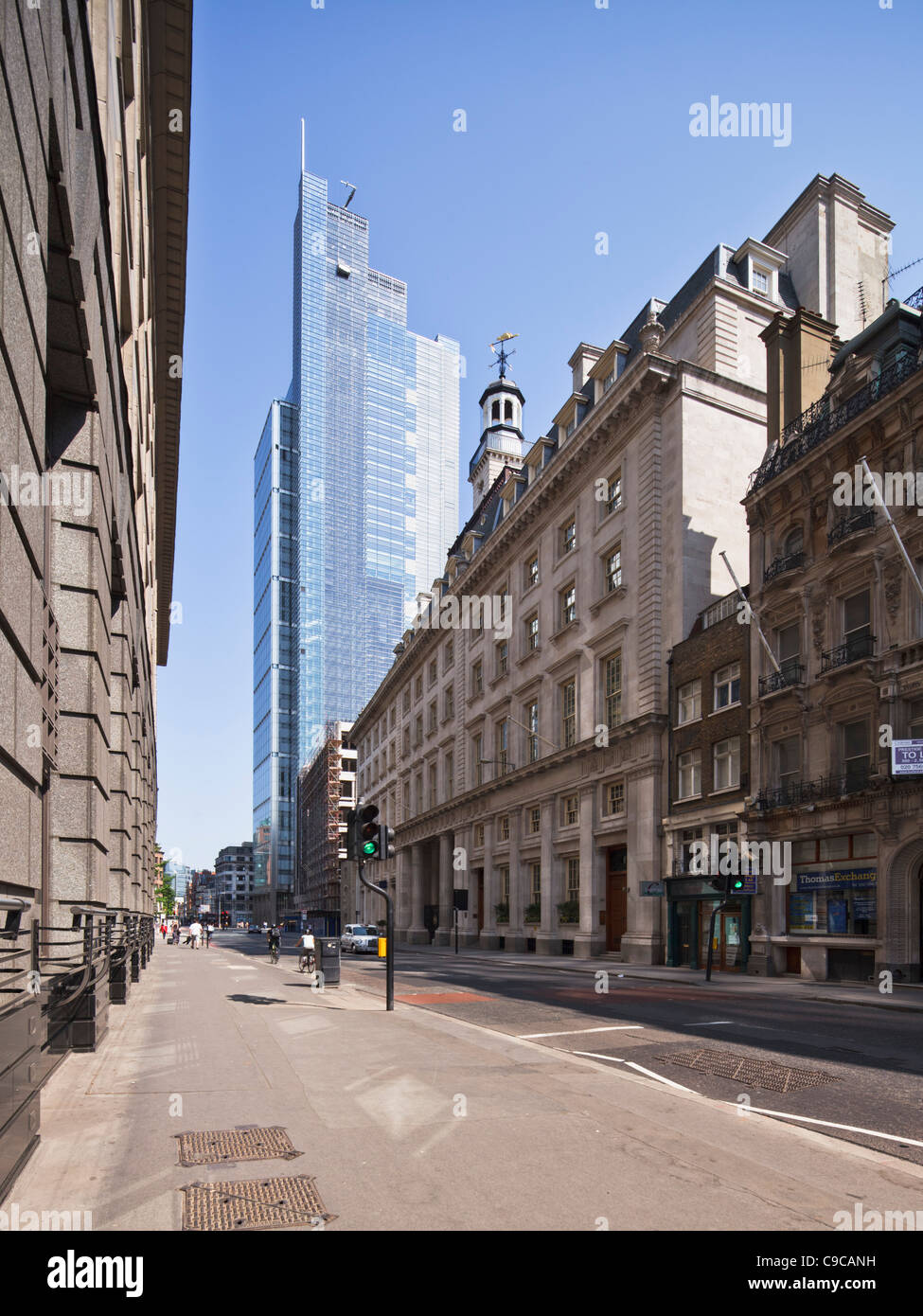 Heron Tower, Londres Banque D'Images