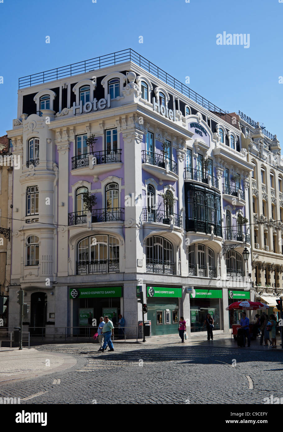 Hotel Lisbonne Portugal Europe Banque D'Images