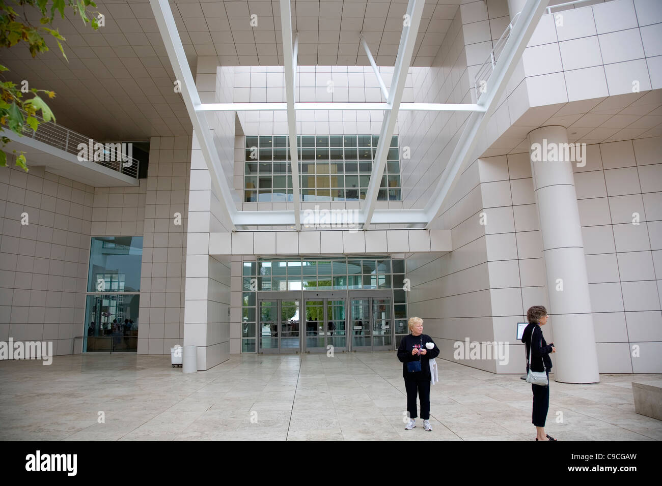 Getty Museum - CA Banque D'Images