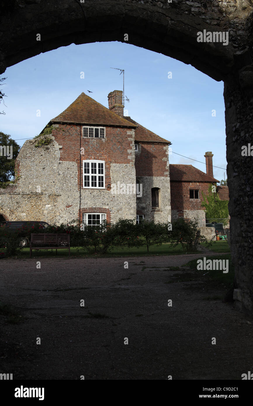 Le Palais de l'archevêque, Charing, Kent Banque D'Images