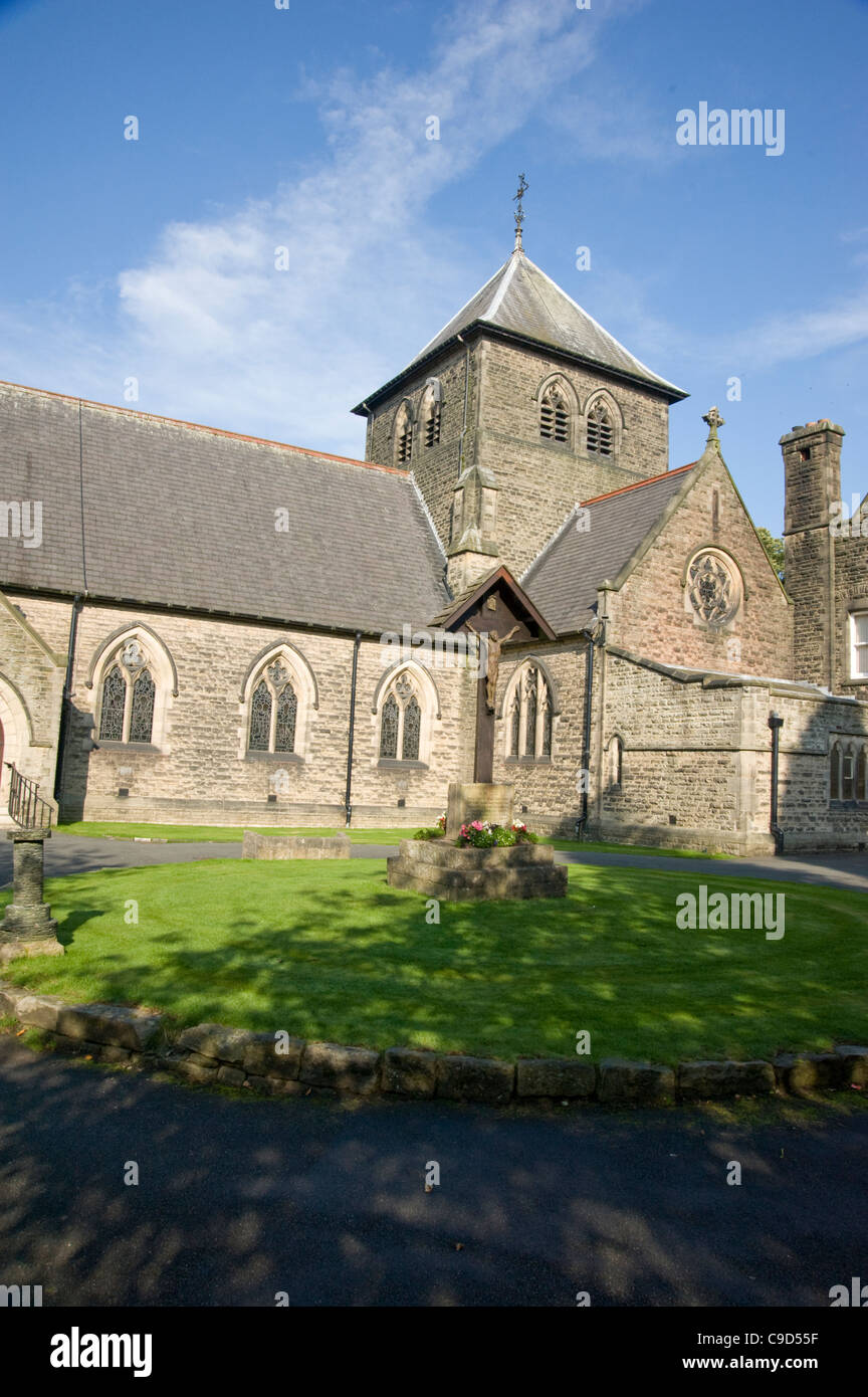 L'Église catholique romaine, Wrightington Banque D'Images