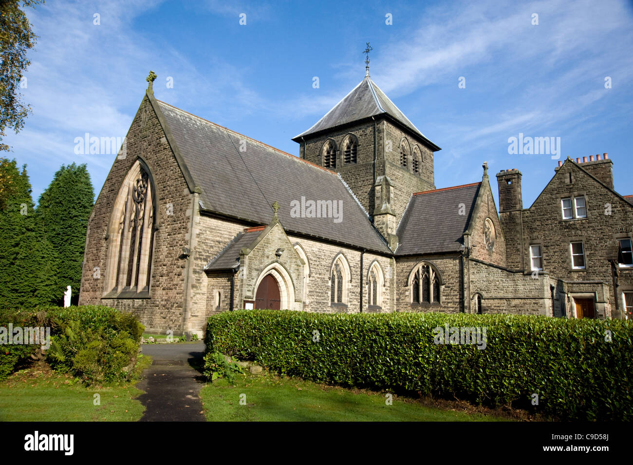 L'Église catholique romaine, Wrightington Banque D'Images