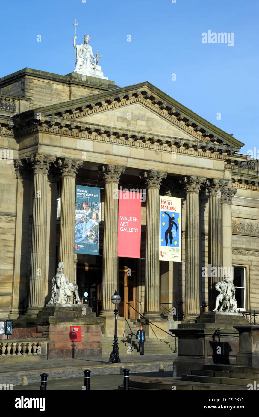 Walker Art Gallery, Liverpool, Merseyside, Angleterre, Royaume-Uni Banque D'Images