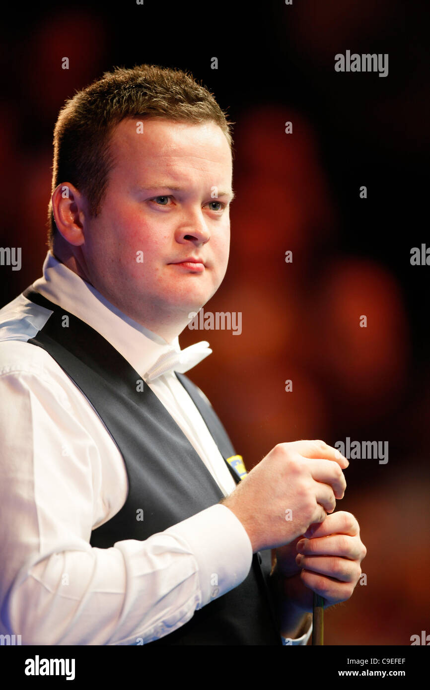 SHAUN MURPHY UK SNOOKER CHAMPIONSHIP YORK BARBICAN YORK Angleterre 07 Décembre 2011 Banque D'Images