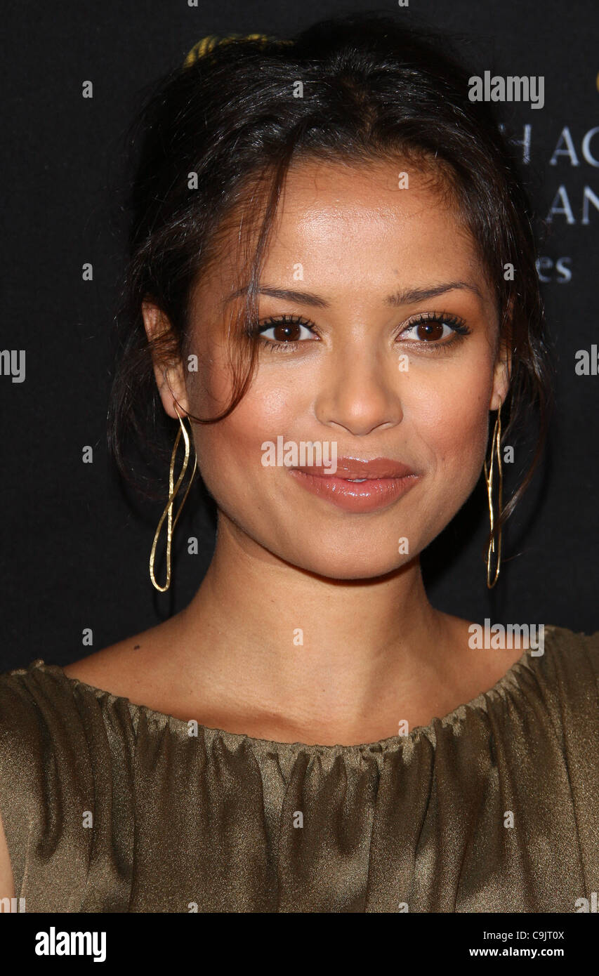 GUGU MBATHA-RAW BAFTA LOS ANGELES 18ÈME SAISON DES PRIX ANNUELS TEA PARTY BEVERLY HILLS LOS ANGELES CALIFORNIA USA 14 janvier 201 Banque D'Images