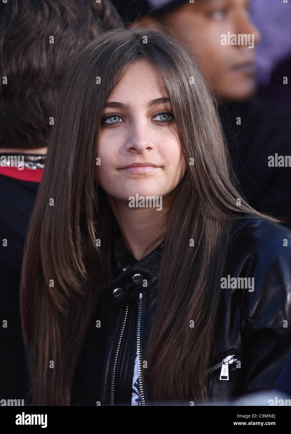 PARIS JACKSON MICHAEL JACKSON PART ET CÉRÉMONIE EMPREINTE HOLLYWOOD LOS ANGELES CALIFORNIA USA 26 janvier 2012 Banque D'Images