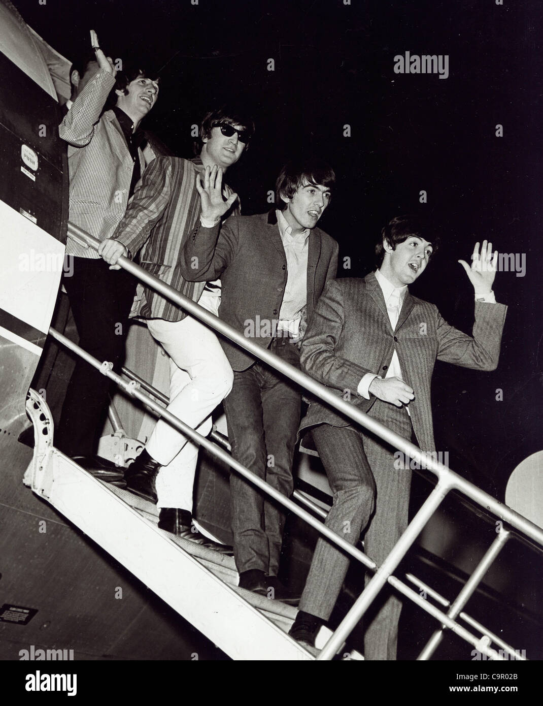 Les BEATLES.avec Paul McCartney Ringo Starr George Harrison John Lennon , à Las Vegas 1964.Fourni par Photos, inc.(Image Crédit : Â© fourni par Globe Photos, Inc/Globe Photos/ZUMAPRESS.com) Banque D'Images