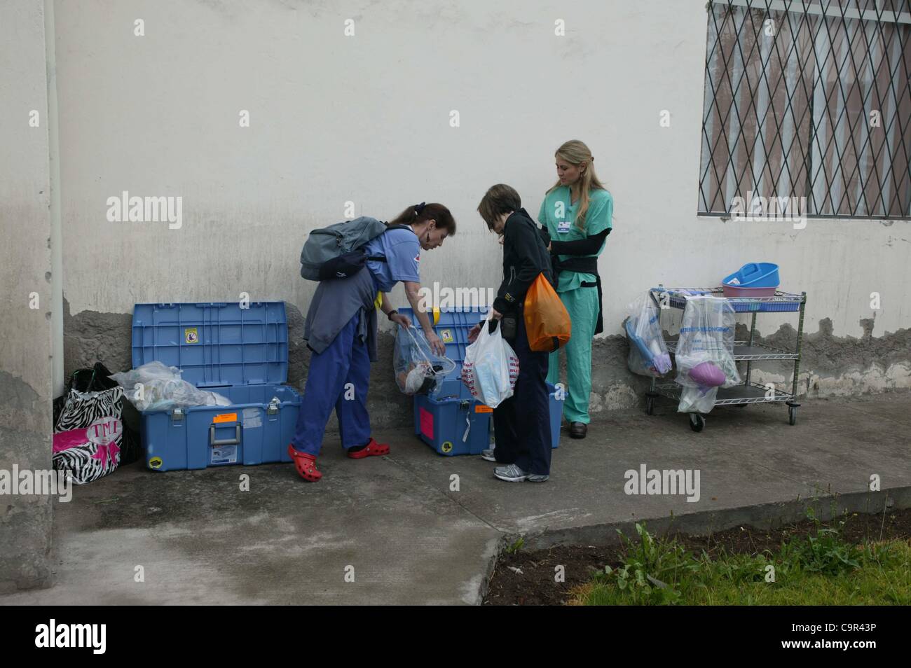Le 29 janvier 2012 - New York, New York, États-Unis - PO# 286 Brooklyn Children's Museum visite de la classe de 5e année P.S. 52k Ã'Â© 2012 .. Equateur - Quito Équateur 2012 Mission Médicale Banque D'Images