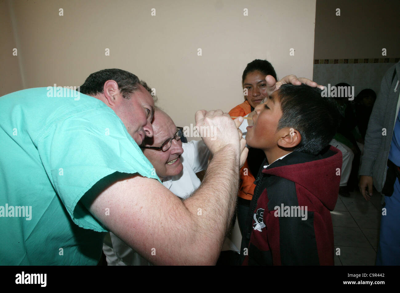 Le 29 janvier 2012 - New York, New York, États-Unis - PO# 286 Brooklyn Children's Museum visite de la classe de 5e année P.S. 52k Ã'Â© 2012 .. Equateur - Quito Équateur 2012 Mission Médicale Banque D'Images