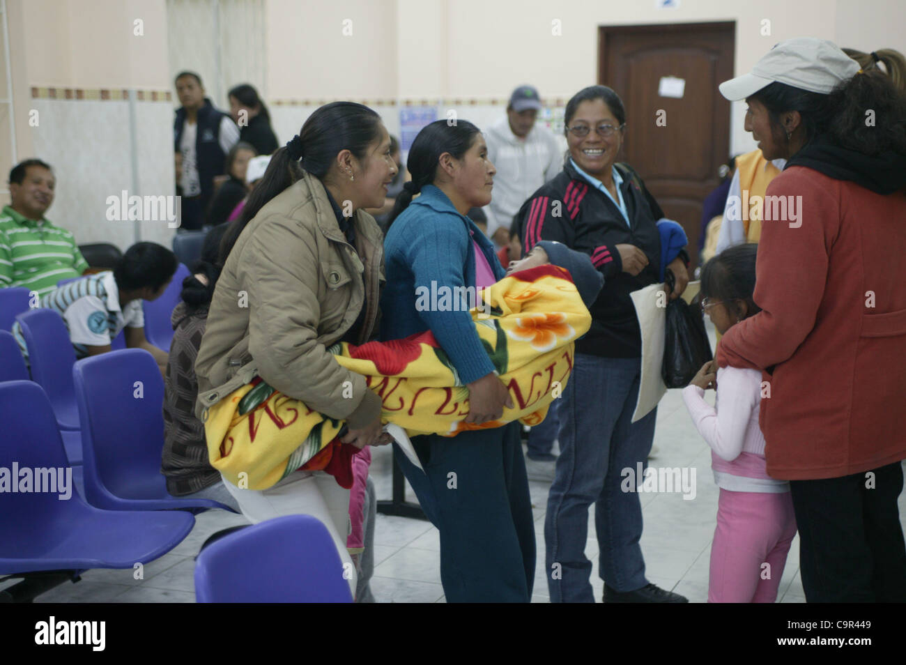 Le 29 janvier 2012 - New York, New York, États-Unis - PO# 286 Brooklyn Children's Museum visite de la classe de 5e année P.S. 52k Ã'Â© 2012 .. Equateur - Quito Équateur 2012 Mission Médicale Banque D'Images