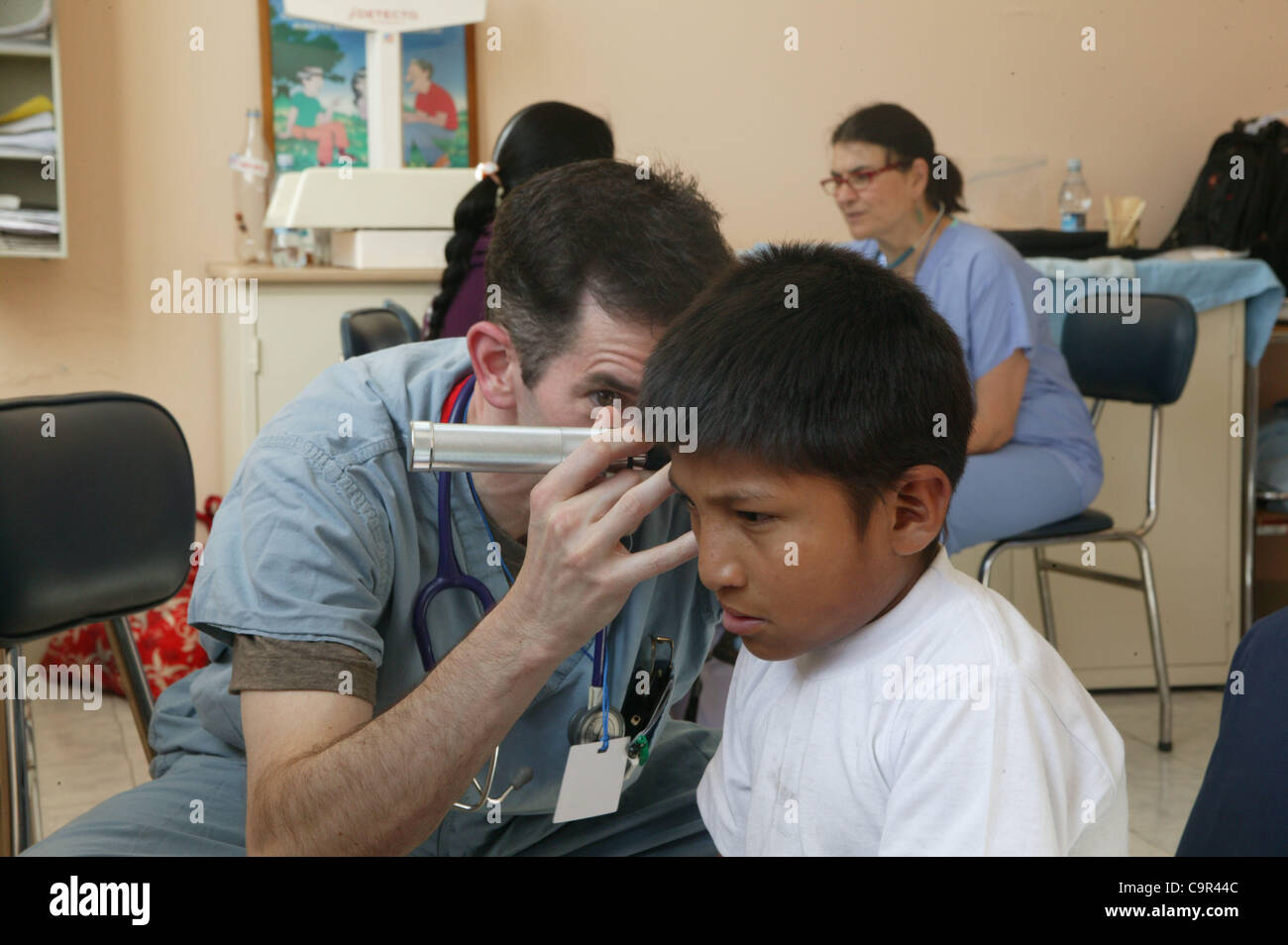 Le 29 janvier 2012 - New York, New York, États-Unis - PO# 286 Brooklyn Children's Museum visite de la classe de 5e année P.S. 52k Ã'Â© 2012 .. Equateur - Quito Équateur 2012 Mission Médicale Banque D'Images