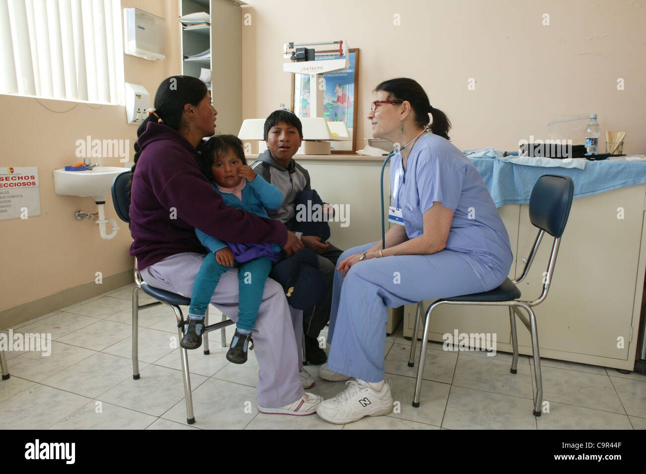 Le 29 janvier 2012 - New York, New York, États-Unis - PO# 286 Brooklyn Children's Museum visite de la classe de 5e année P.S. 52k Ã'Â© 2012 .. Equateur - Quito Équateur 2012 Mission Médicale Banque D'Images