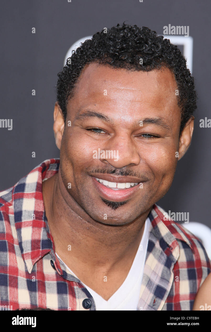 SUGAR SHANE MOSLEY CARTOON NETWORK HÉBERGE 2ÈME SALLE DE REMISE DES PRIX ANNUELS JEU SANTA MONICA LOS ANGELES CALIFORNIA USA 18 Février 2 Banque D'Images