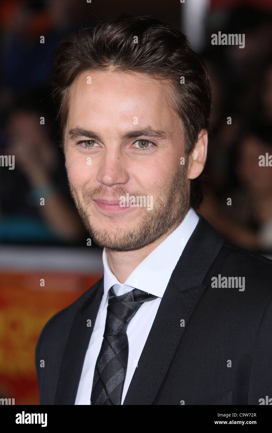 JOHN CARTER TAYLOR KITSCH. Première mondiale LE CENTRE-VILLE DE LOS ANGELES CALIFORNIA USA 22 Février 2012 Banque D'Images