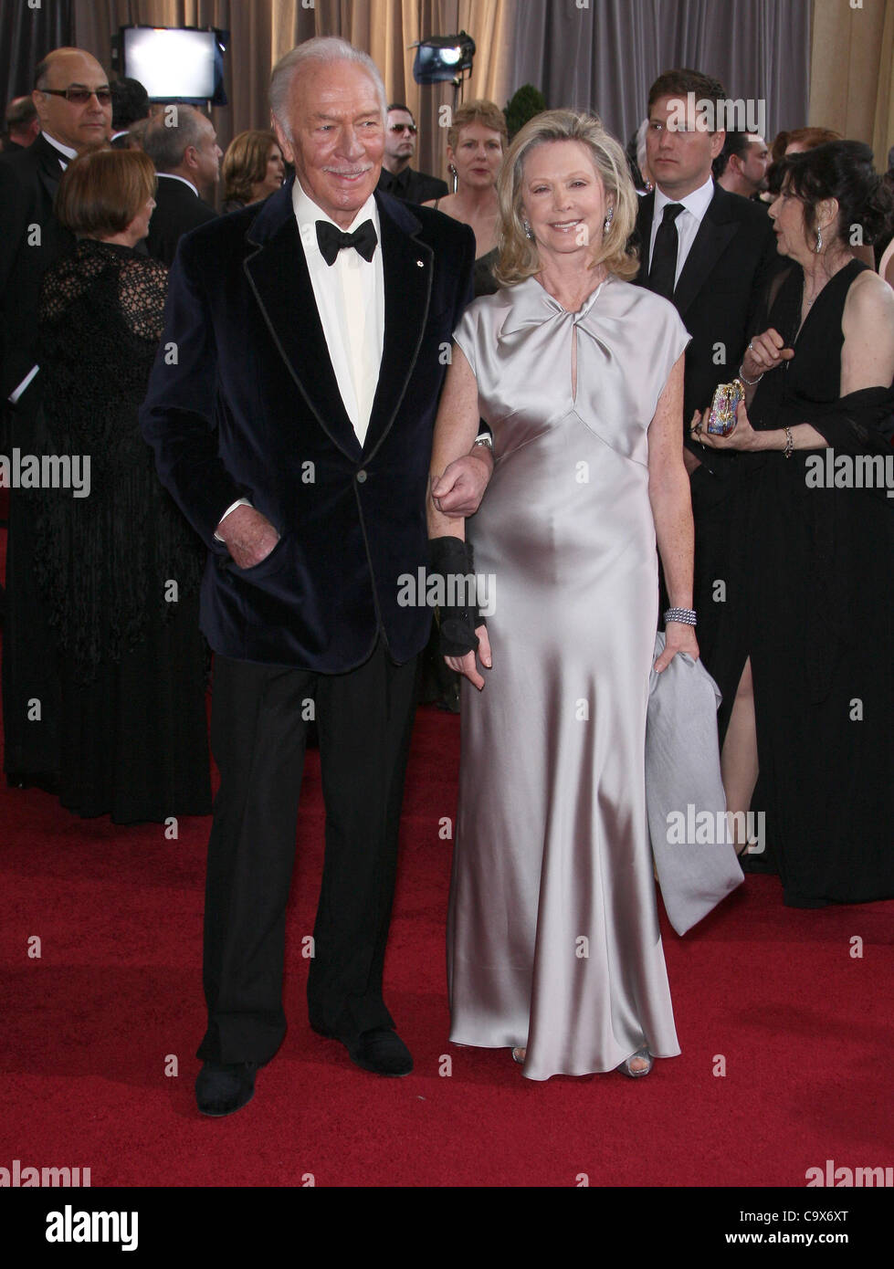 Elaine Taylor And Christopher Plummer Banque d'image et ...