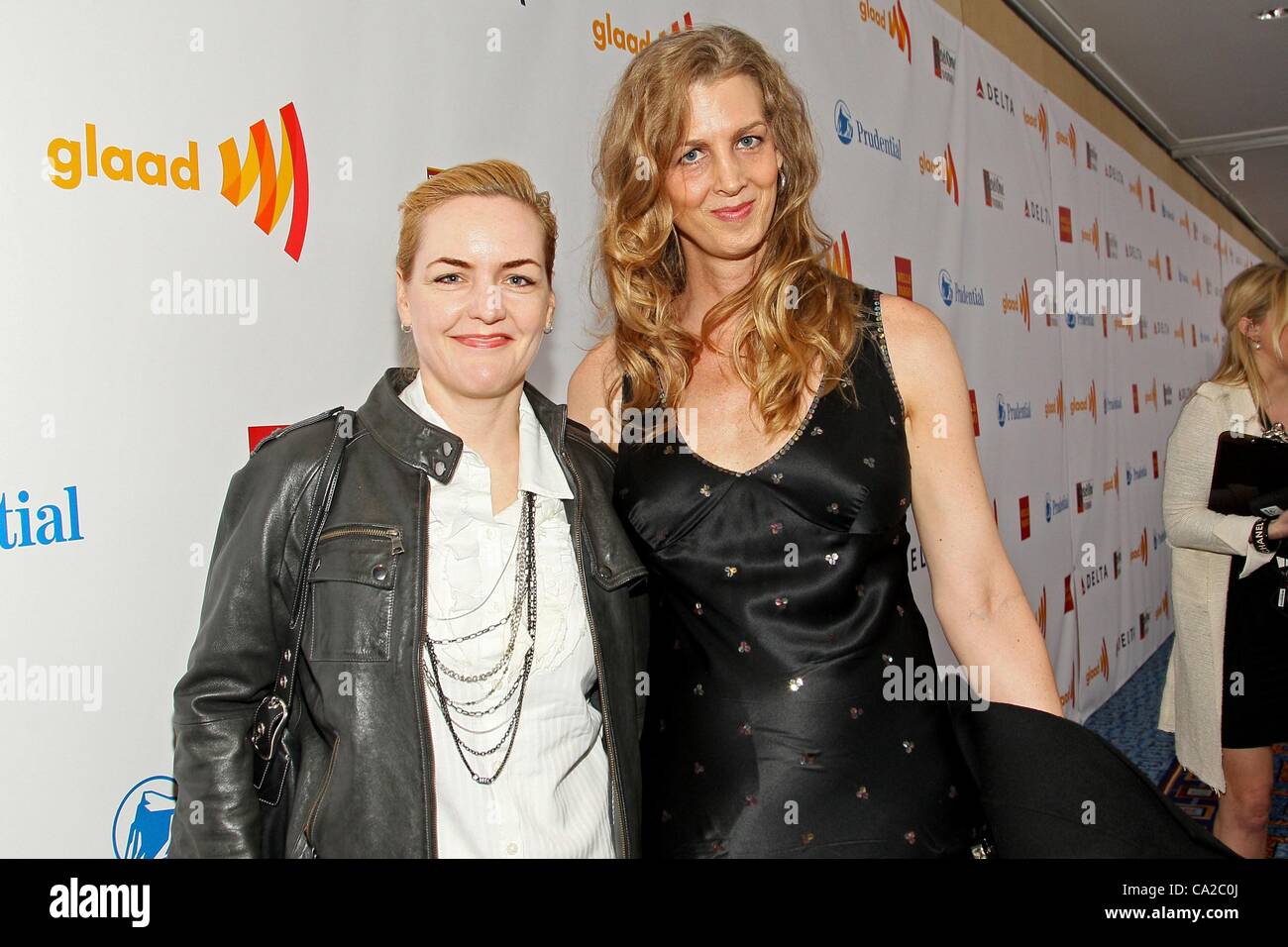 Guest, Kimberly Reed aux arrivées pour 23e GLAAD Media Awards à New