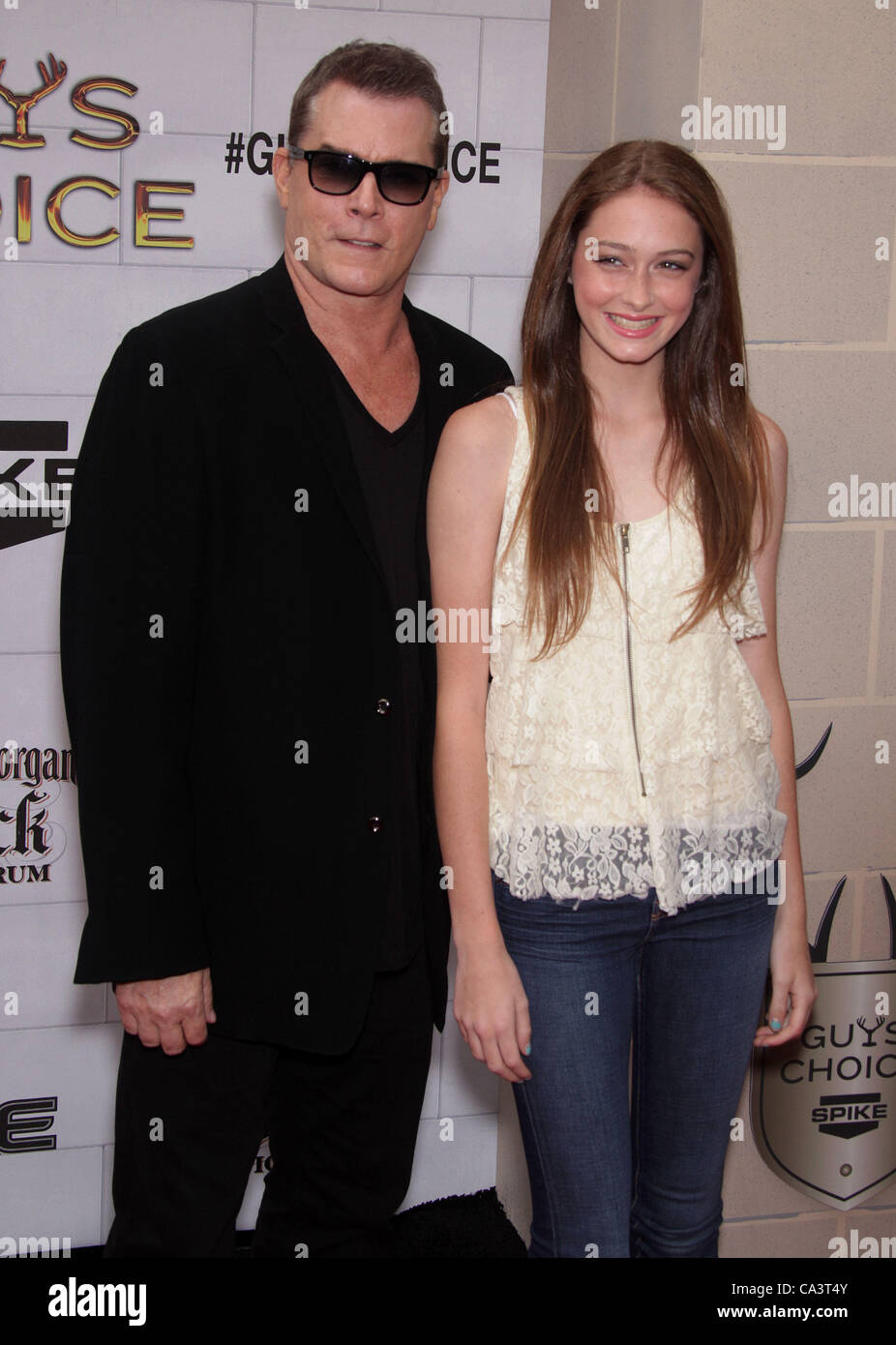 2 juin 2012 - Culver City, Californie, États-Unis - Ray Liotta arrive pour le Spike TV's Guys Choice Awards 2012 sur le Sony Studio Lot. (Crédit Image : © Lisa O'Connor/ZUMAPRESS.com) Banque D'Images