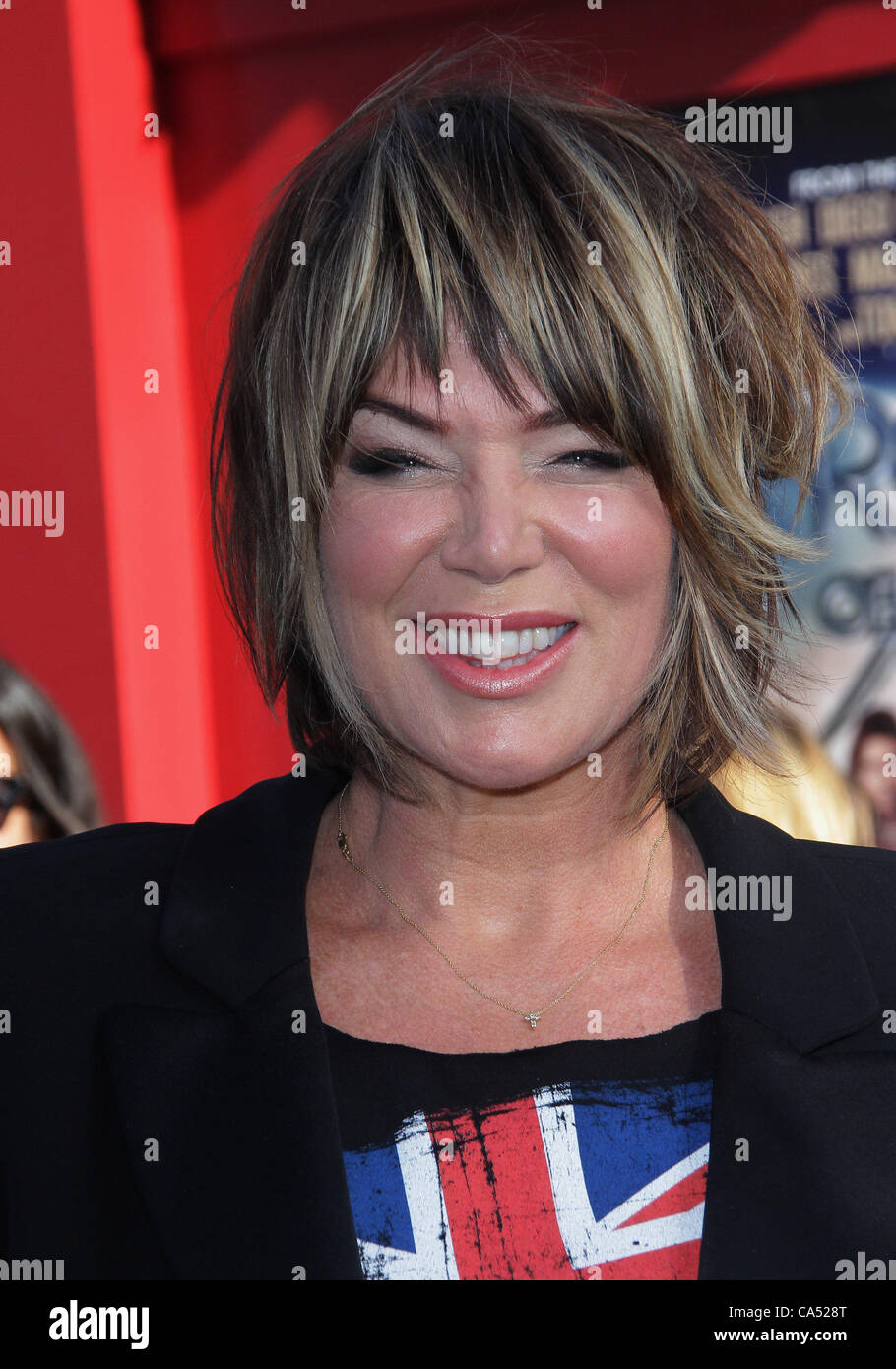 8 juin 2012 - Los Angeles, Californie, États-Unis - Mia Michaels arrive à la ''Rock of Ages'' Los Angeles Premiere tenue au Théâtre chinois de Grauman,CA. Le 7 juin 2012.-(L'image Crédit : Â©/TLeopold ZUMAPRESS.com)/Photos Globe Banque D'Images