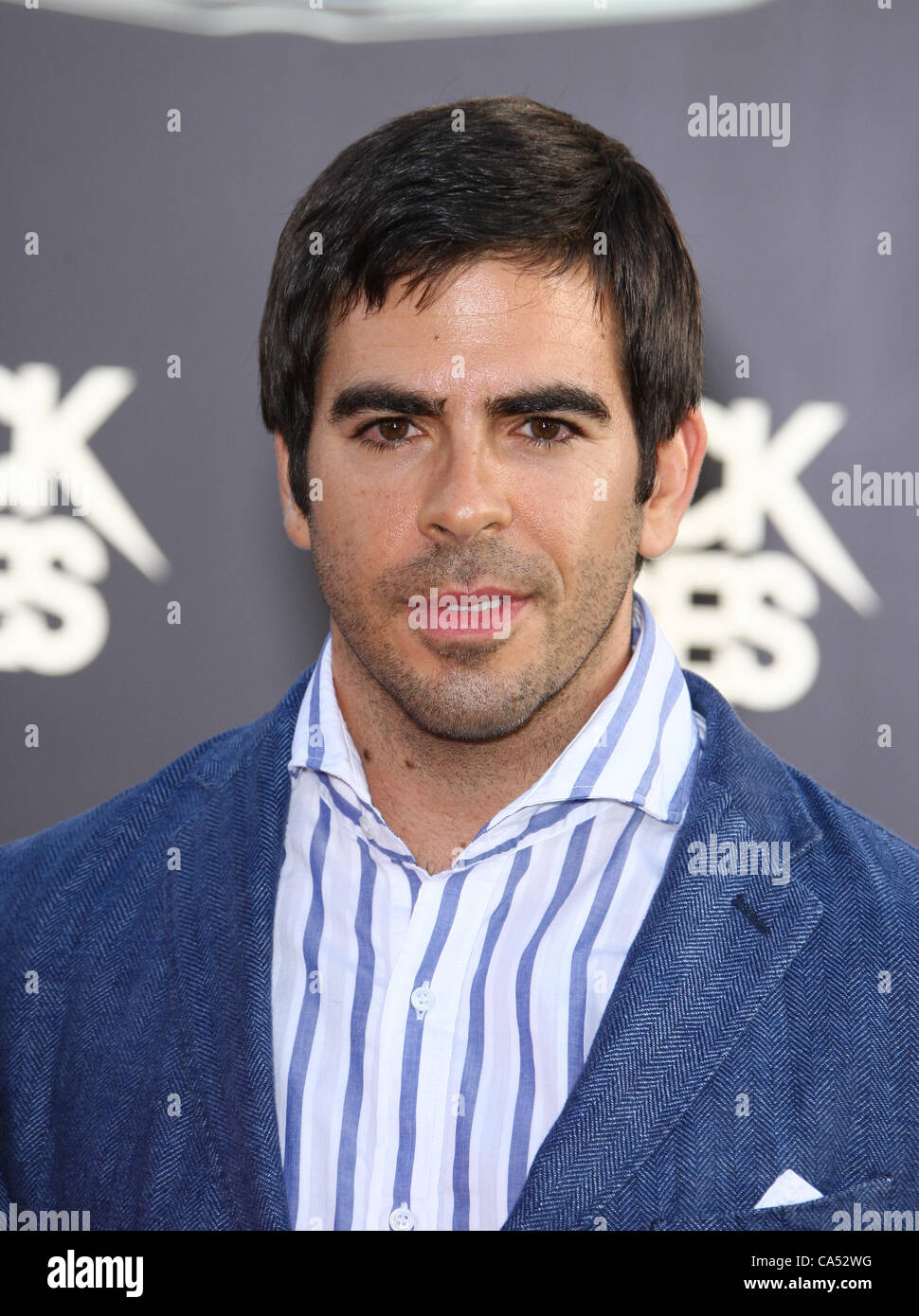 ELI ROTH Rock of Ages. Première mondiale HOLLYWOOD LOS ANGELES CALIFORNIA USA 08 Juin 2012 Banque D'Images