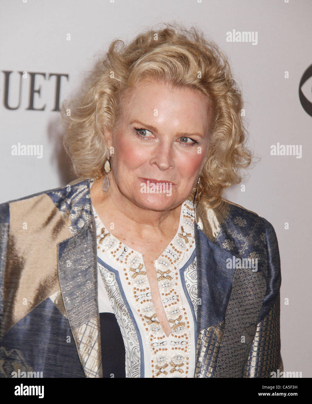 10 juin 2012 - New York, New York, États-Unis - Actrice Candice Bergen assiste à la 66e Tony Awards annuel tenu à la Beacon Theatre. (Crédit Image : © Kaszerman ZUMAPRESS.com)/Nancy Banque D'Images