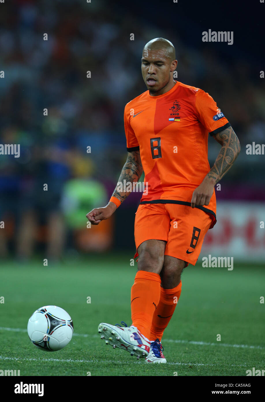NIGEL DE JONG HOLLANDE/ALLEMAGNE EURO 2012 STADE METALIST KHARKIV UKRAINE Ukraine 13 juin 2012 Banque D'Images