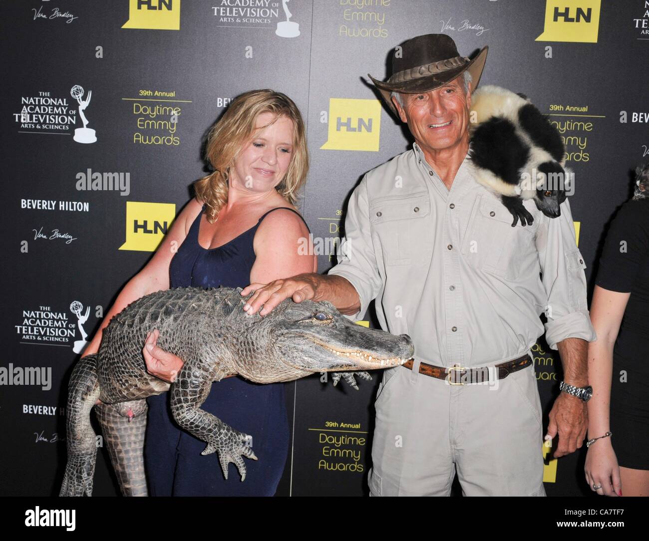 Jack Hanna aux arrivées pour pendant la journée, animation Creative Arts Emmy Awards, Beverly Hilton Hotel, Los Angeles, CA, 23 juin 2012. Photo par : Elizabeth Goodenough/Everett Collection/Alamy Live News Banque D'Images