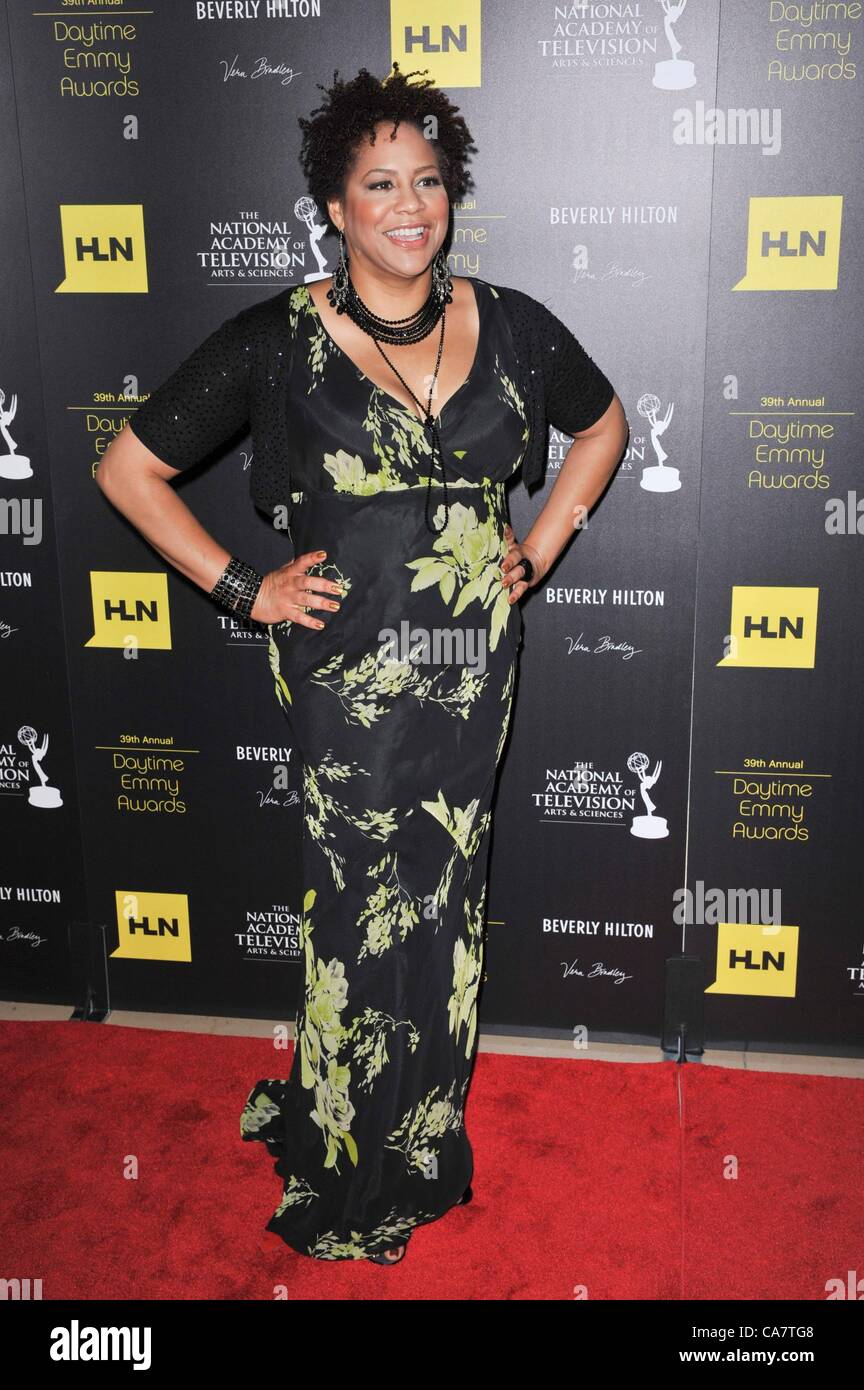 Kim Coles au pour les arrivées pendant la journée, animation Creative Arts Emmy Awards, Beverly Hilton Hotel, Los Angeles, CA, 23 juin 2012. Photo par : Elizabeth Goodenough/Everett Collection/Alamy Live News Banque D'Images