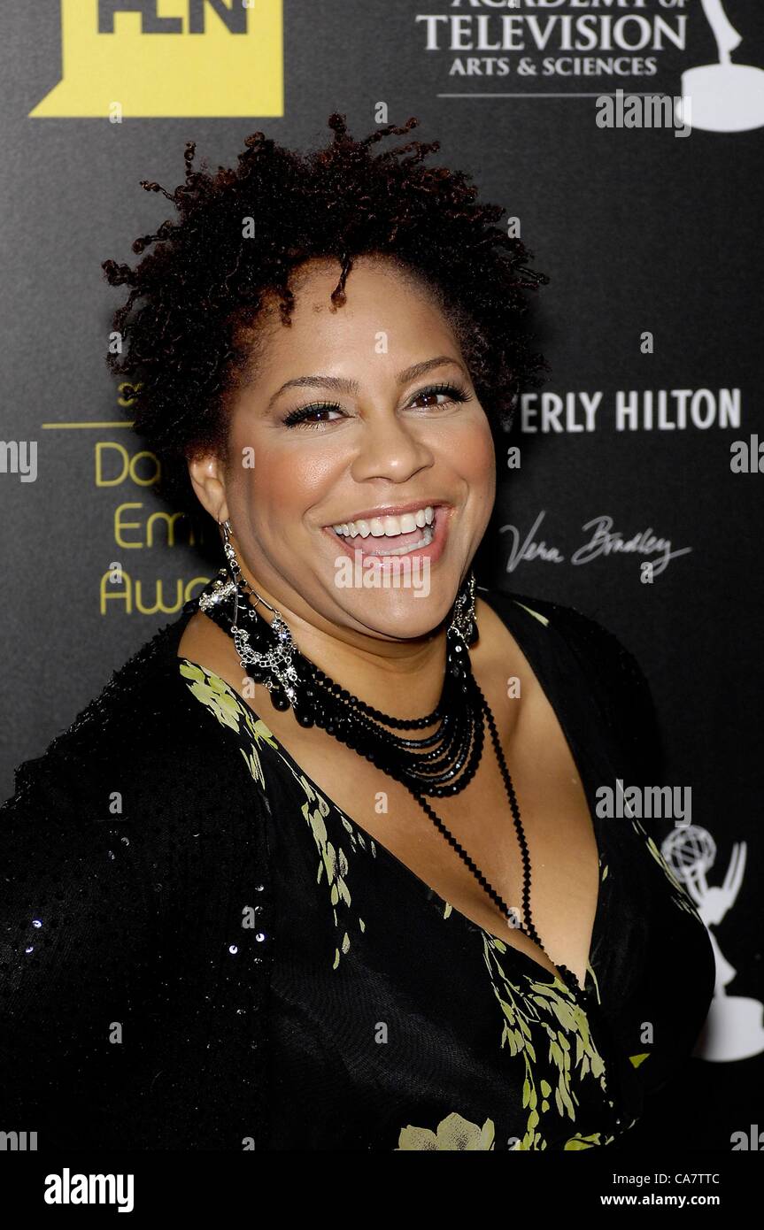 Kim Coles au pour les arrivées pendant la journée, animation Creative Arts Emmy Awards, Beverly Hilton Hotel, Los Angeles, CA, 23 juin 2012. Photo par : Michael Germana/Everett Collection/Alamy Live News Banque D'Images