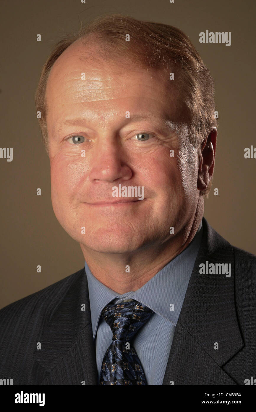 27 mai 2004 - San Jose, Californie, USA - John Chambers, président et directeur général, Cisco Systems, Inc. (crédit Image : © Martin Klimek/ZUMA Press) Banque D'Images