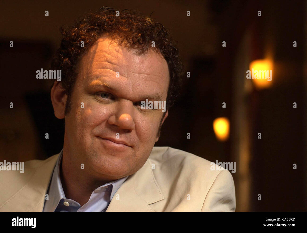 Acteur, John C. Reilly stars dans le nouveau film 'Casier', a été photographié à l'hôtel Prescott à San Francisco. Sacramento Bee photographie par Jose Luis Villegas, 25 août 2004 Banque D'Images